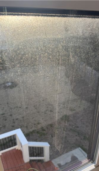 Window cleaning before cleaning